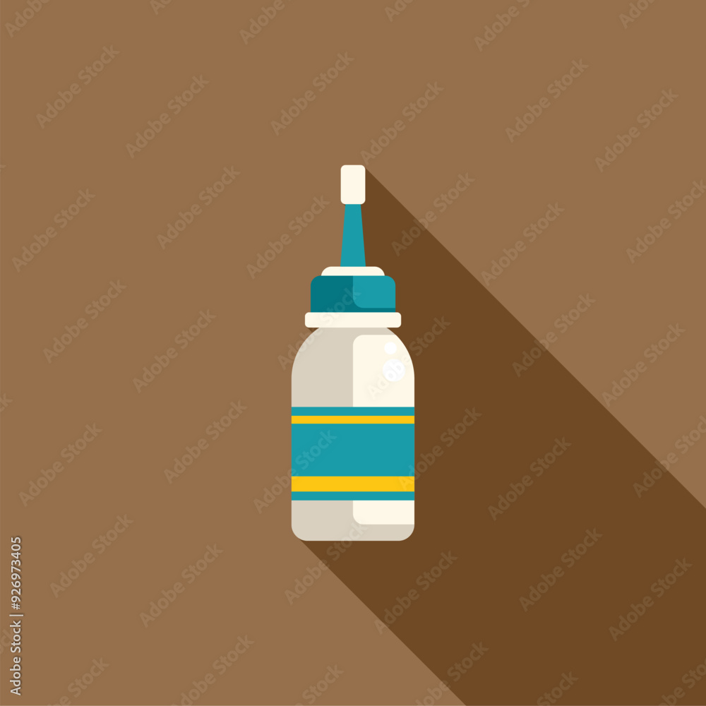 Nasal spray in a dropper bottle providing relief from congestion caused by colds or allergies Nasal spray in a dropper bottle providing relief from congestion caused by colds or allergies