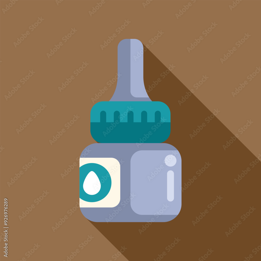 Nasal spray in a plastic bottle with a dropper relieving nasal congestion Nasal spray in a plastic bottle with a dropper relieving nasal congestion