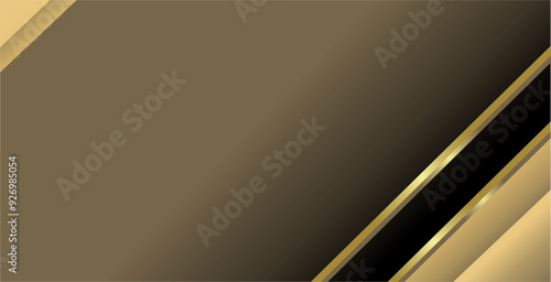 a composition of lines, planes and geometric shapes with gradations of brown, gold and black that gives an elegant and luxurious impression as inspiration for fine art designs