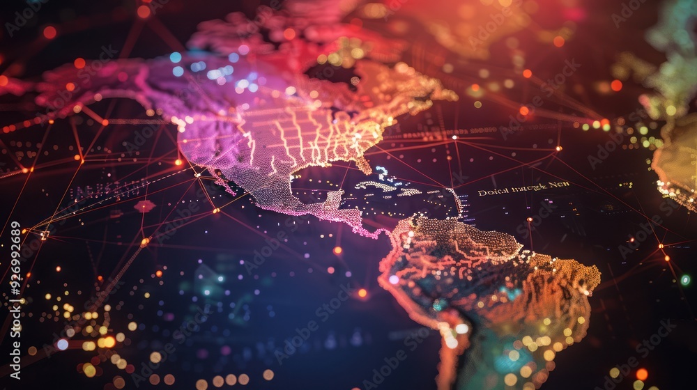 North America Connected by a Digital Network North America Connected by a Digital Network