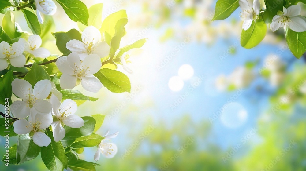 Spring Blossoms in Sunlight Spring Blossoms in Sunlight
