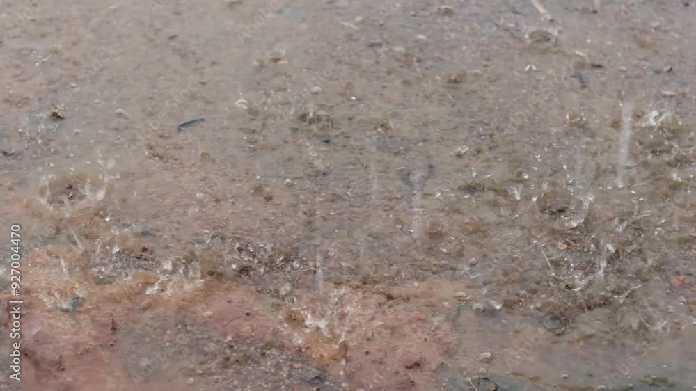 Raindrop from house roof to the ground video footage, weather forecast and nature concept, 4K high quality video Raindrop from house roof to the ground video footage, weather forecast and nature concept, 4K high quality video