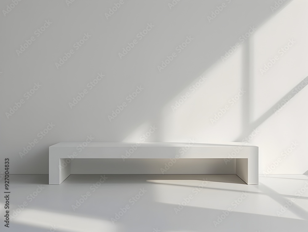 Minimalist White Backdrop with Soft Gradient for Clean Product Presentation Minimalist White Backdrop with Soft Gradient for Clean Product Presentation
