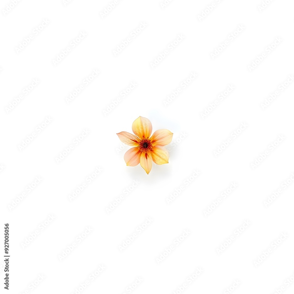 Watercolour flower isolated on clean white background Watercolour flower isolated on clean white background
