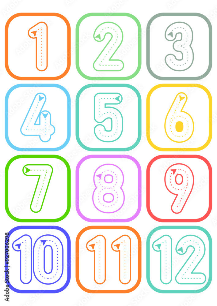 printable falshcard trace numbers for kids printable falshcard trace numbers for kids