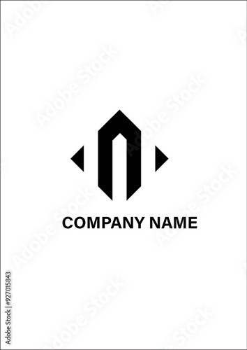 letter A logo design