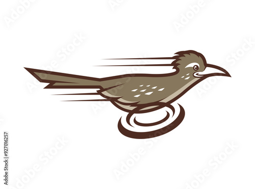 ROADRUNNER CHARACTER MASCOT DESIGN ILLUSTRATION