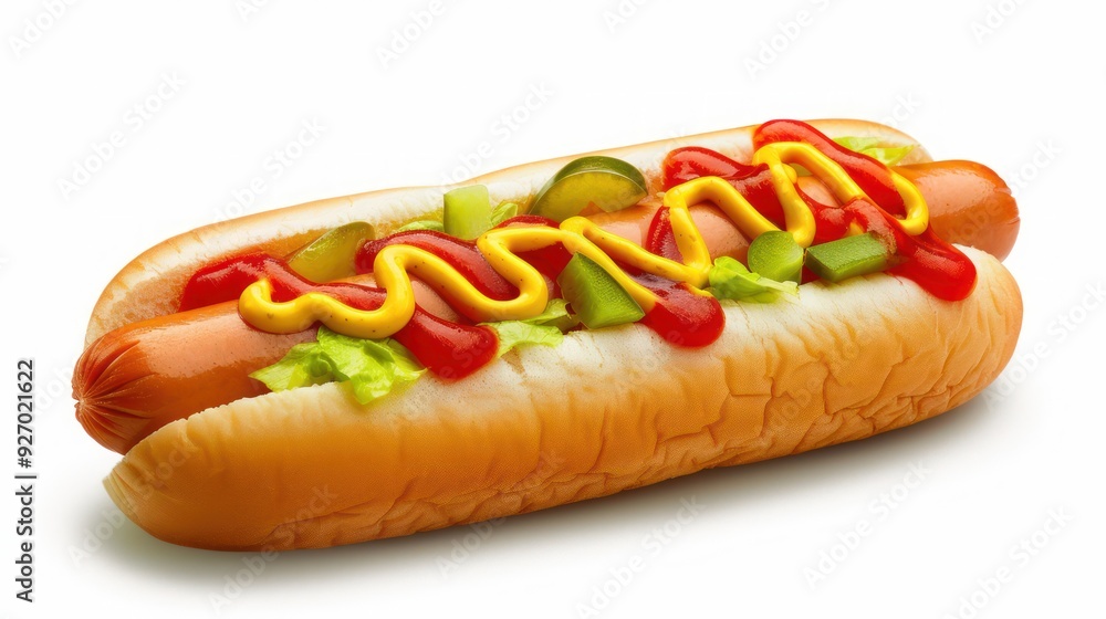 Classic Hot Dog with Toppings Classic Hot Dog with Toppings