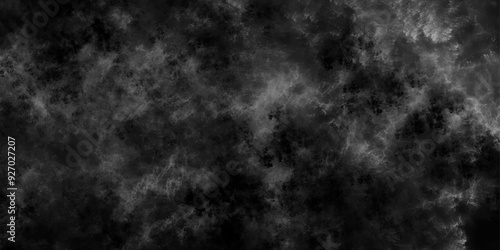 Abstract ash cloud and smoke texture in dark background. White Black fog effect transparent smoke isolated dark dramatic sky with black stormy clouds. Grunge creative and becorative fractal somke art