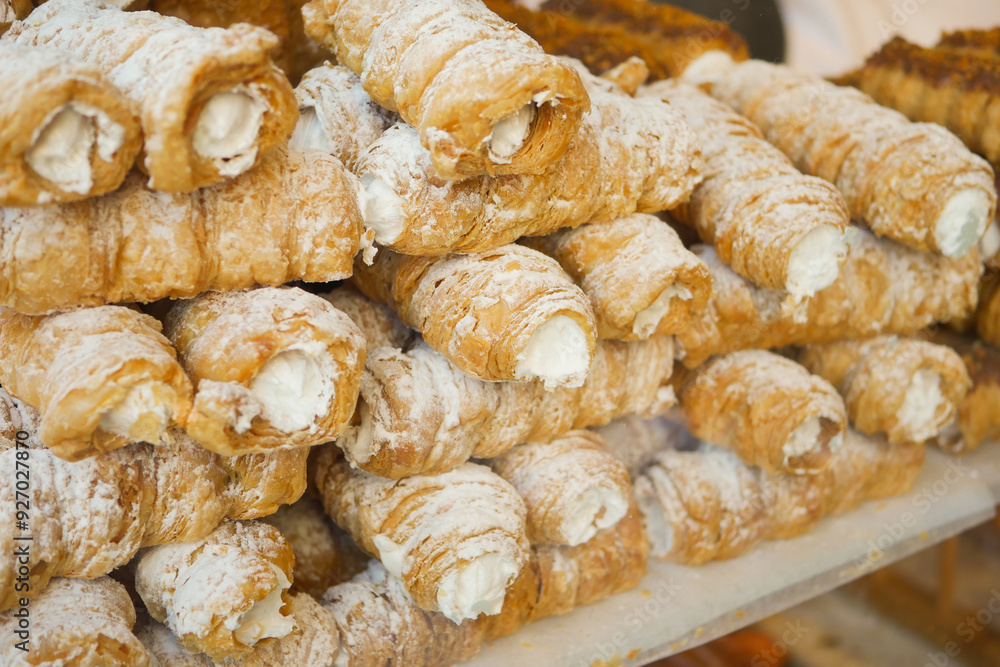 Come and try our absolutely delicious creamfilled pastries, now available for sale at our bakery Come and try our absolutely delicious creamfilled pastries, now available for sale at our bakery