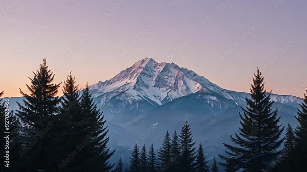 A minimalist mountain silhouette with trees against a pastel gradient sky from lavender to pale blue, creating a serene, clean design ideal for a peaceful phone wallpaper. A minimalist mountain silhouette with trees against a pastel gradient sky from lavender to pale blue, creating a serene, clean design ideal for a peaceful phone wallpaper.