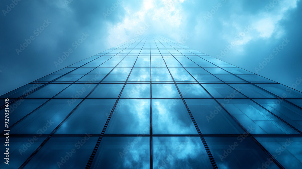 glass buildings Looking Up modern high-rise office buildings glass buildings Looking Up modern high-rise office buildings