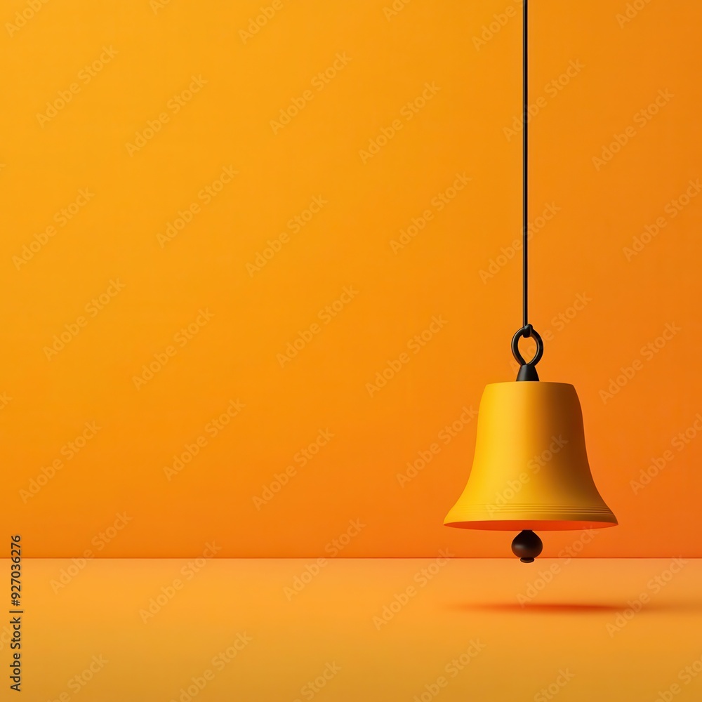 Obraz premium Puja bell, ringing for Diwali rituals, 3D illustration