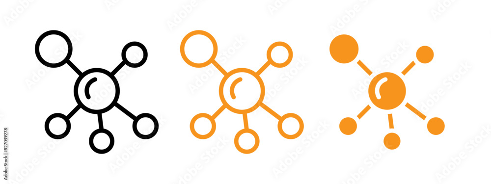 Fototapeta premium Antioxidant icon web design in vector