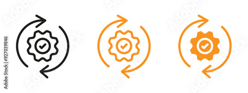 Methodology icon web design in vector