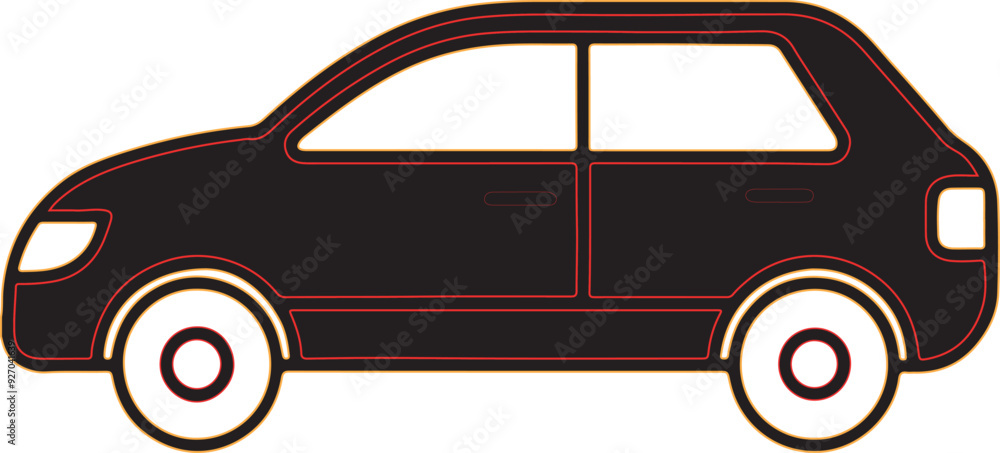 Car icon vector illustration