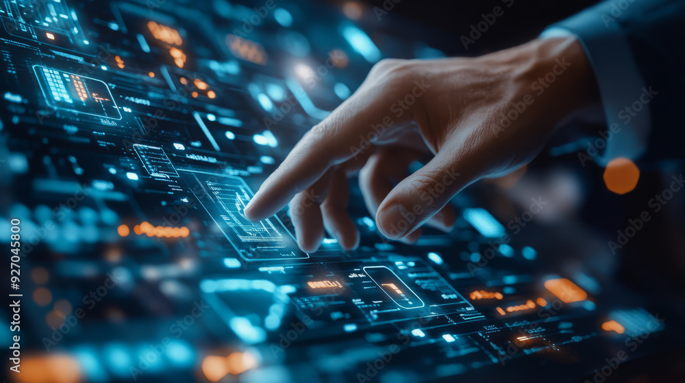 A business leader discussing the impact of digital transformation on customer experience A business leader discussing the impact of digital transformation on customer experience