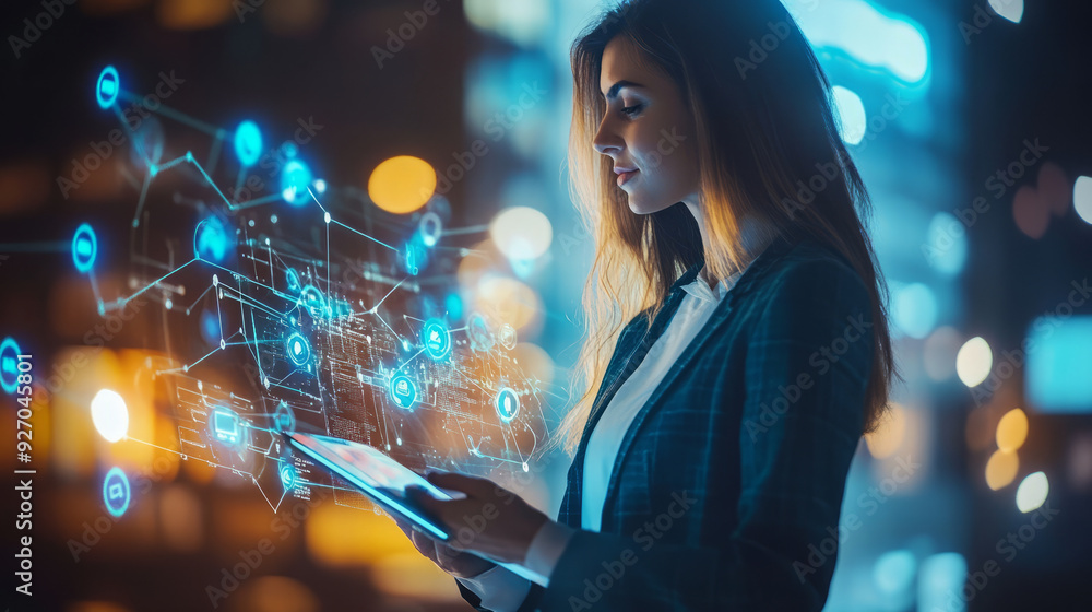 A business leader discussing the impact of digital transformation on customer experience A business leader discussing the impact of digital transformation on customer experience