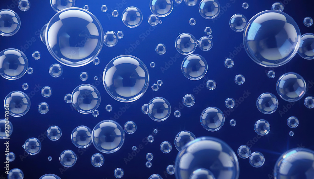 Delicate Small Bubbles Floating Gracefully in the Air Delicate Small Bubbles Floating Gracefully in the Air