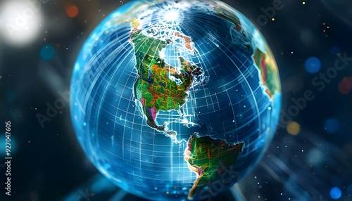 earth in space