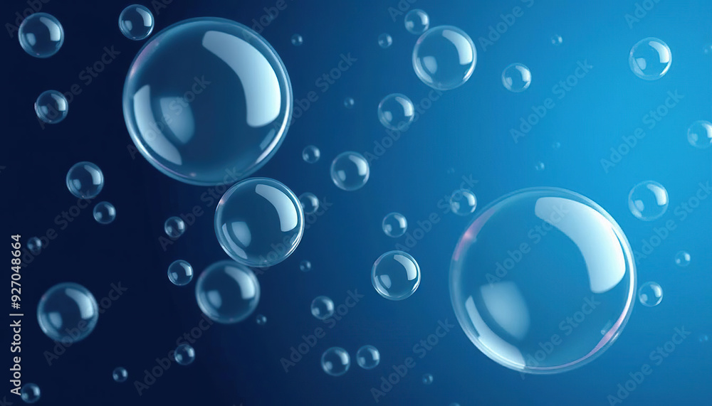 Delicate Small Bubbles Floating Gracefully in the Air Delicate Small Bubbles Floating Gracefully in the Air