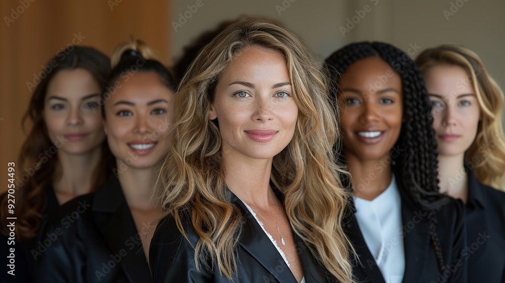Female Businesswomen in the Workplace: A Portrait of Professionalism, Leadership, and Dedication. Depicting a Confident and Successful Woman Executive at Her Desk. Female Businesswomen in the Workplace: A Portrait of Professionalism, Leadership, and Dedication. Depicting a Confident and Successful Woman Executive at Her Desk.