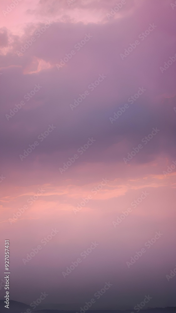 Obraz premium Pink sunset view background, sunset view, scenery