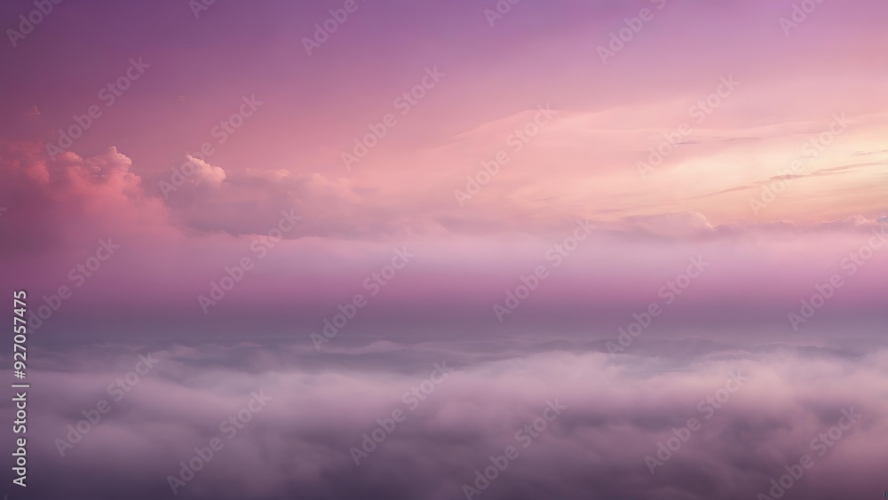 Obraz premium Pink sunset view background, sunset view, scenery