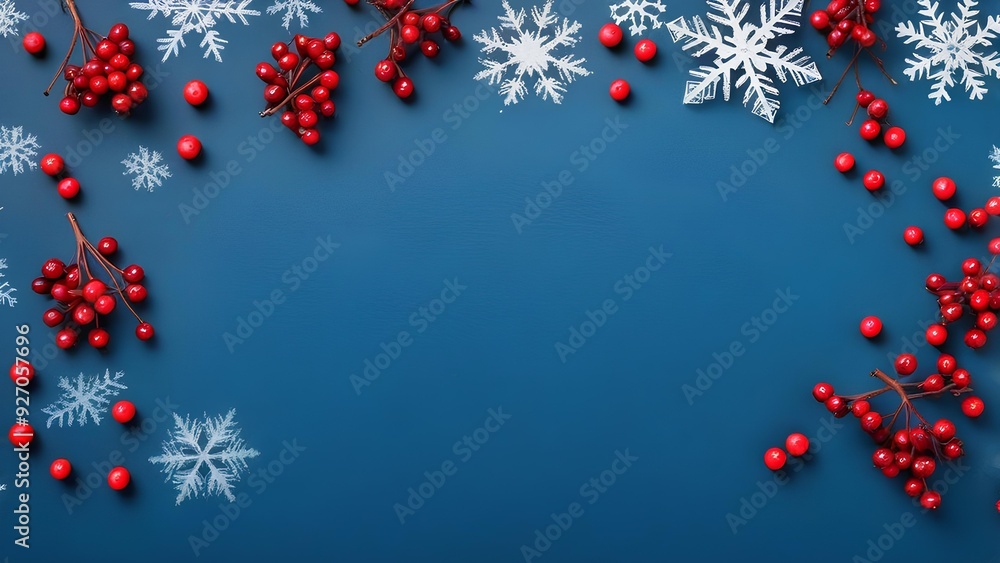 snow on it and a snowflake in the background, winter copy space, winter card layout, winter layout snow on it and a snowflake in the background, winter copy space, winter card layout, winter layout