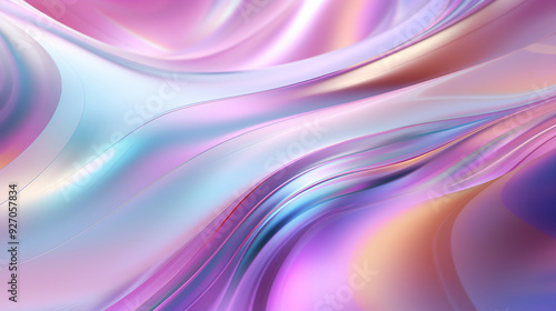 iridescent holographic pastel liquid metal texture, phone wallpaper