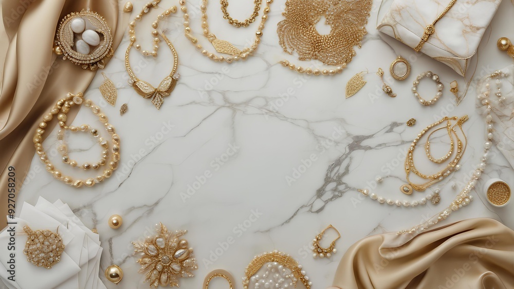 Gold Jewelry Marble Layouts in Gold Design, Rich Layouts Gold Jewelry Marble Layouts in Gold Design, Rich Layouts