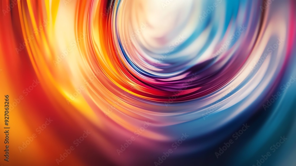 Abstract Swirling Colors Abstract Swirling Colors