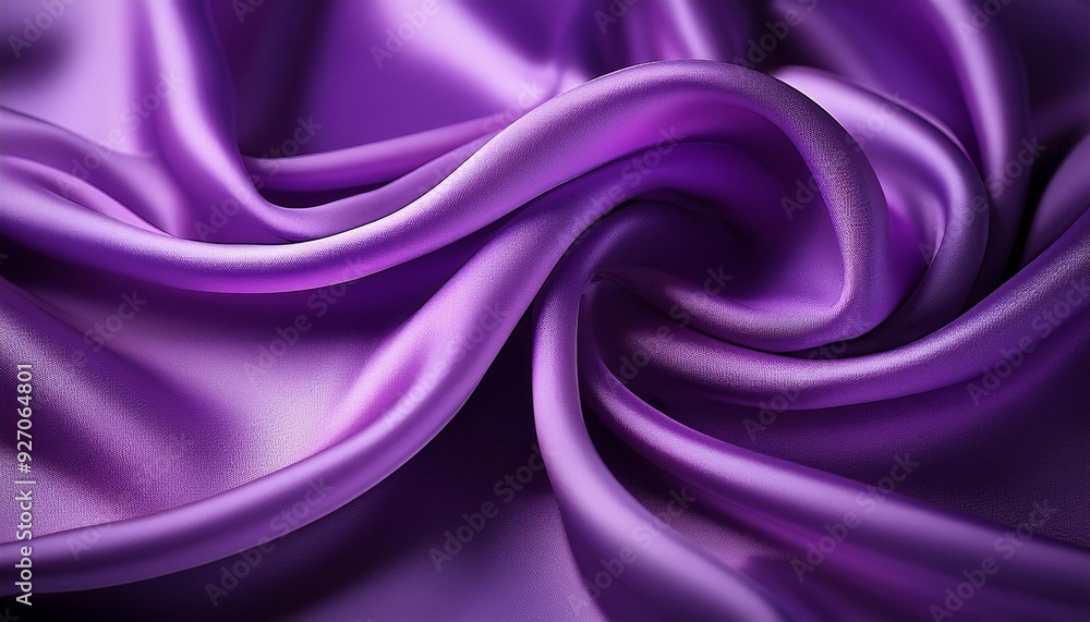 Obraz premium Draped Purple Silk