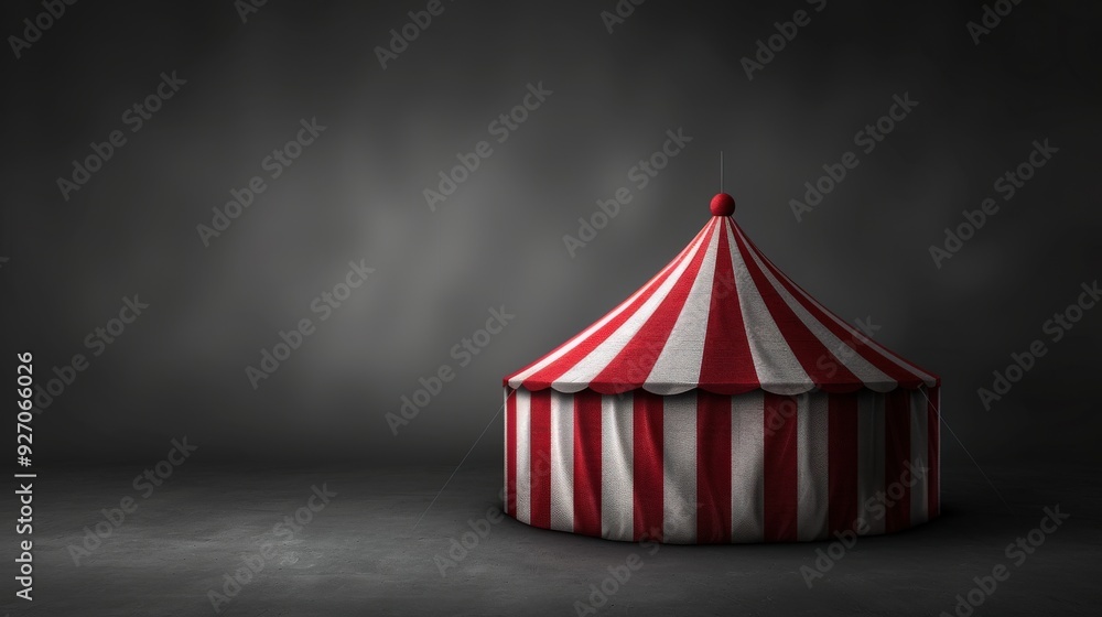 A playful circus tent A playful circus tent