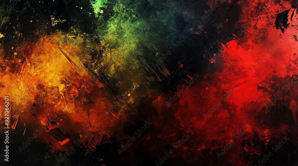 Abstract Art with Vibrant Colors Abstract Art with Vibrant Colors