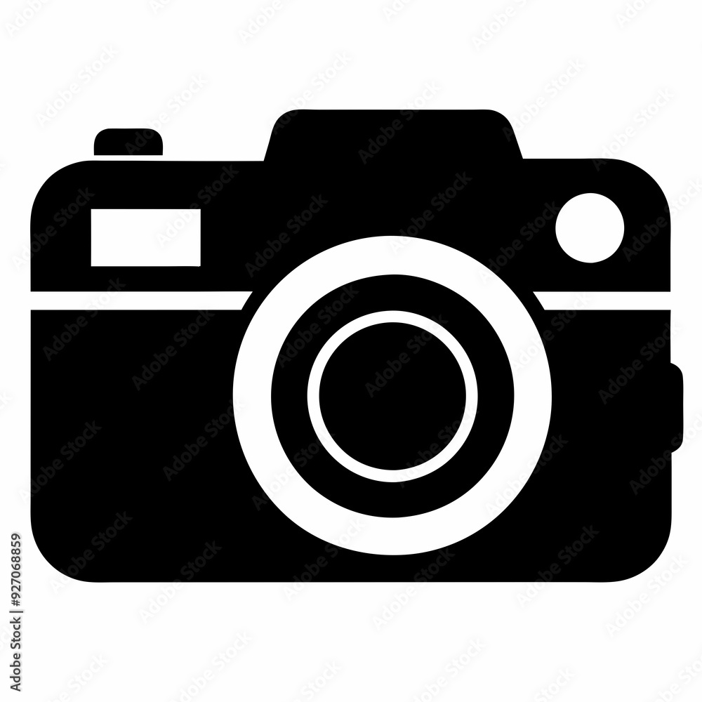 Camera isolated on white, camera vector illustration, camera vector art, camera silhouette, digital camera sameba vector icon, photo icon line art,eps Camera isolated on white, camera vector illustration, camera vector art, camera silhouette, digital camera sameba vector icon, photo icon line art,eps