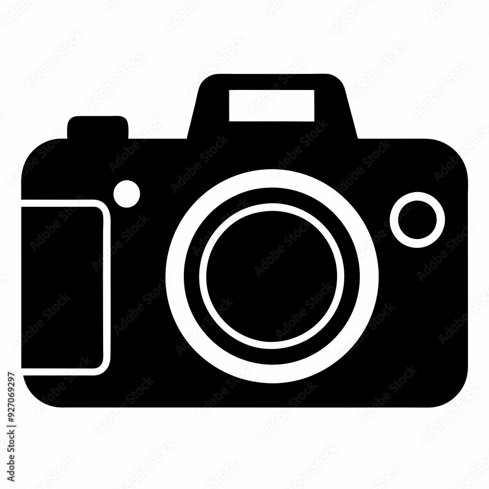 Camera isolated on white, camera vector illustration, camera vector art, camera silhouette, digital camera sameba vector icon, photo icon line art,eps Camera isolated on white, camera vector illustration, camera vector art, camera silhouette, digital camera sameba vector icon, photo icon line art,eps