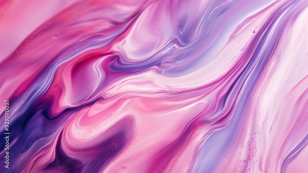 Abstract Swirls of Pink and Purple Abstract Swirls of Pink and Purple