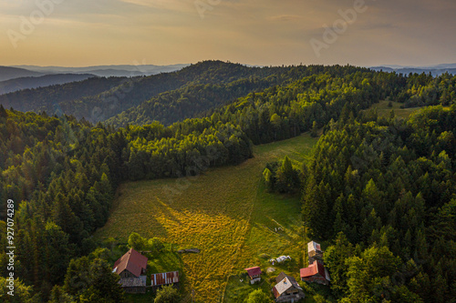 Beskid Sądecki, Lato, Poland, EU photo