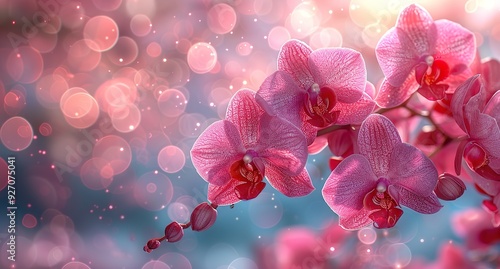 A close up of a pink flower with a blurry background
