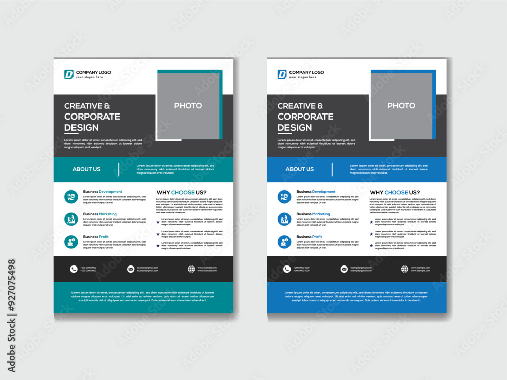 business flyer design business flyer design