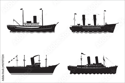 Stunning Ship Vector Silhouettes,
Premium Ship Silhouette Vectors,
Elegant Ship Vector Silhouettes,
 High-Quality Ship Silhouette Art,
 Beautiful Ship Vector Collection,
 Timeless Nautical Vector Art, photo