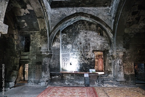 armenian church monastery stone building photo