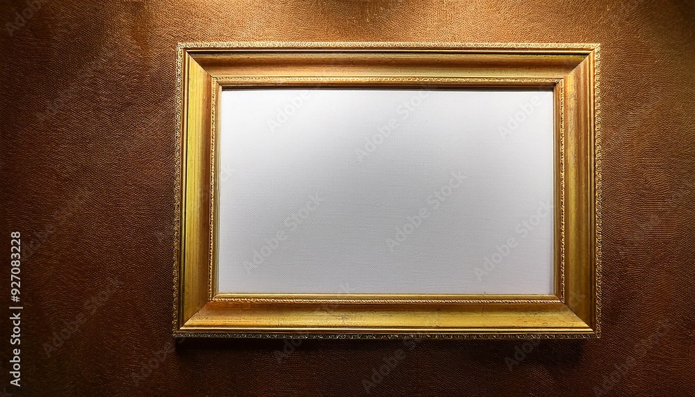 Luxurious Frame on Golden Background Luxurious Frame on Golden Background