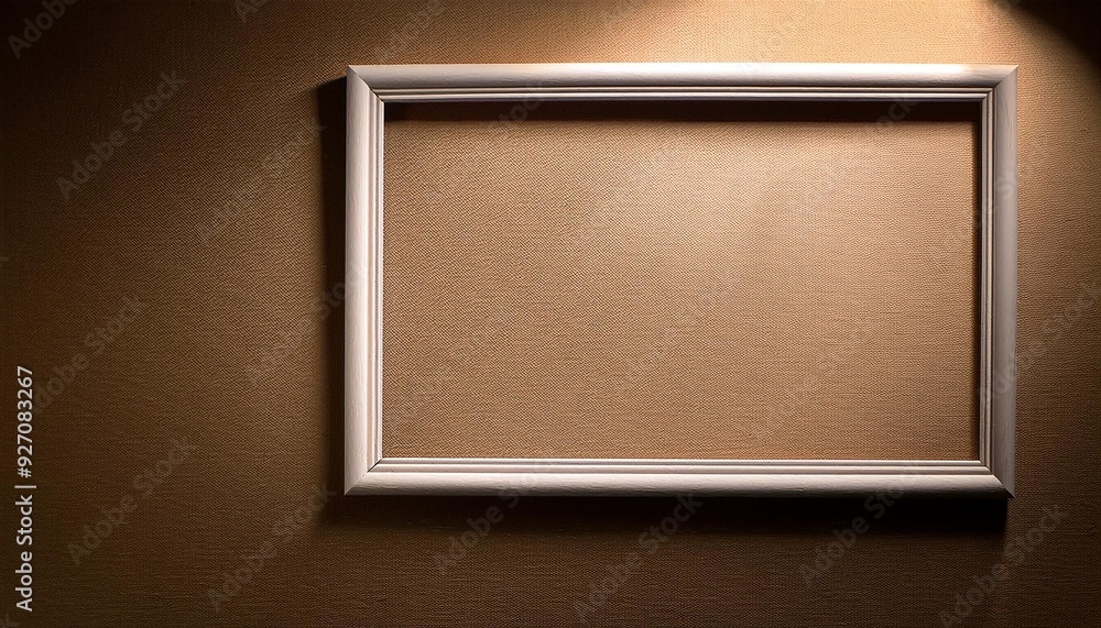 Fototapeta premium Beige Frame with Shadow Play