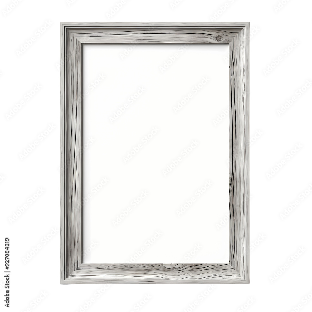 A simple, elegant gray wood picture frame isolated on a white background. This versatile frame is perfect for showcasing your favorite photos or artwork. A simple, elegant gray wood picture frame isolated on a white background. This versatile frame is perfect for showcasing your favorite photos or artwork.