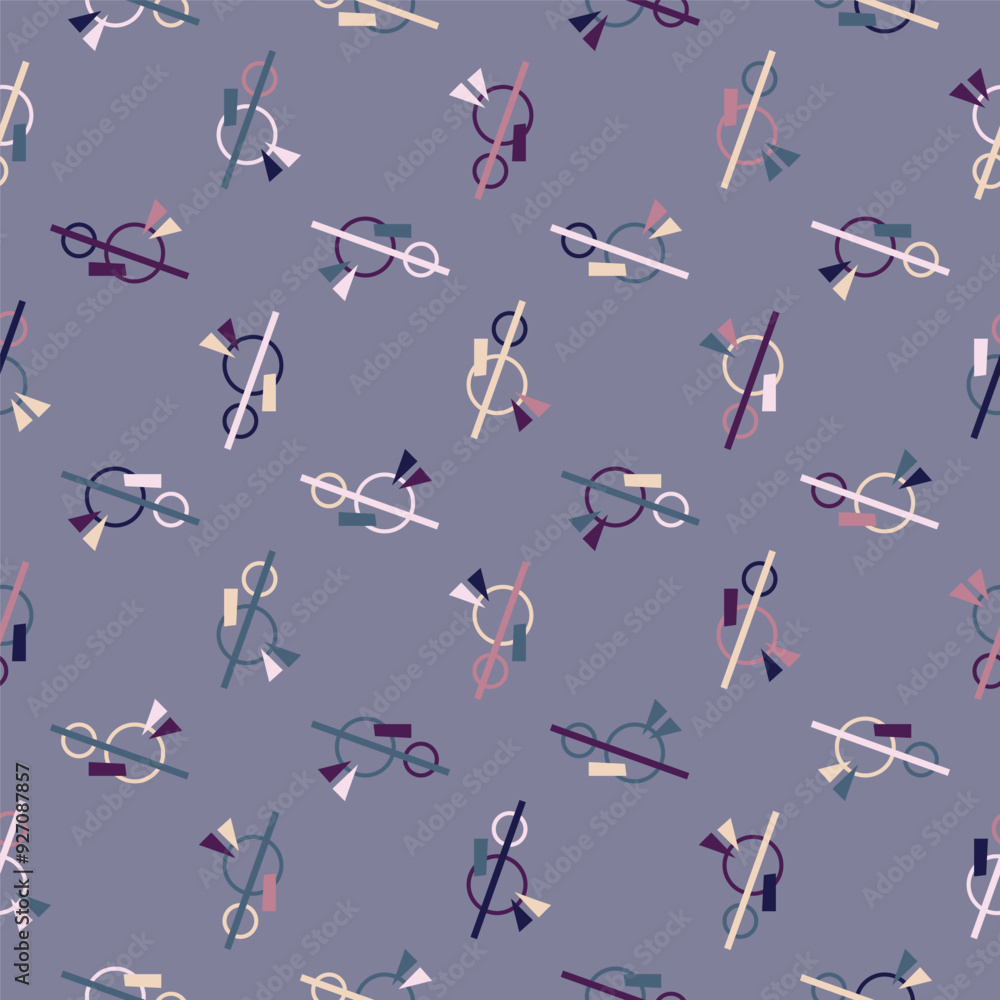 Modern masculine pattern abstract shapes common geometric motif seamless background. Fabric design textile swatch, man shirt all over print block. Modern masculine pattern abstract shapes common geometric motif seamless background. Fabric design textile swatch, man shirt all over print block.