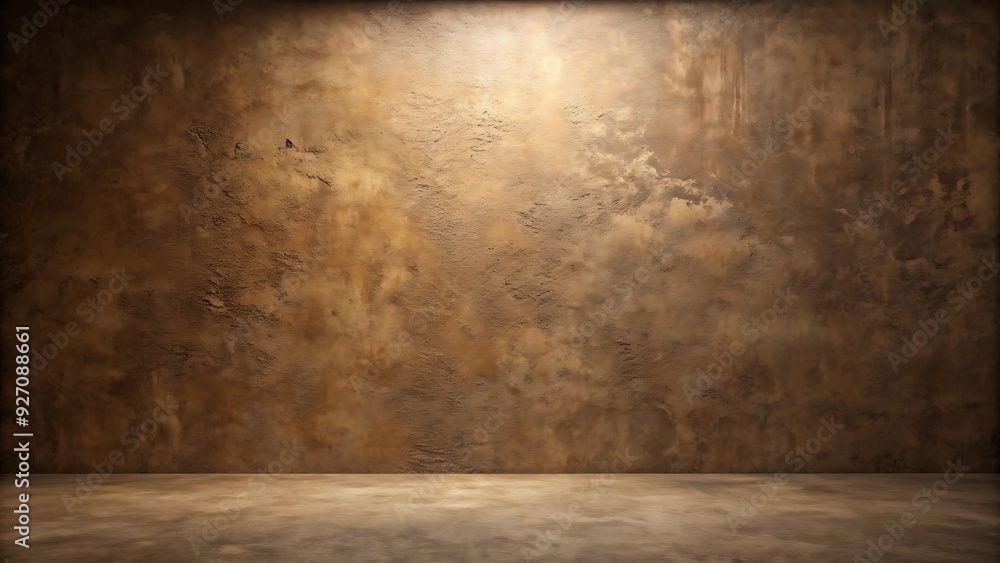 Brown Grunge Wall and Floor Background. Brown Grunge Wall and Floor Background.