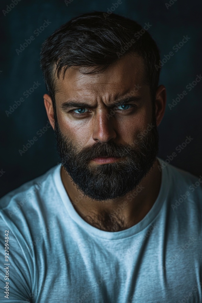 Obraz premium Man with beard