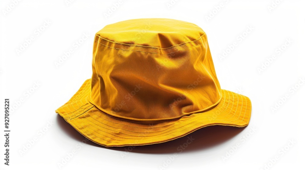 Fototapeta premium Yellow Bucket Hat